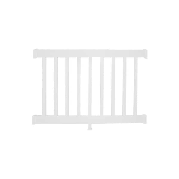 Walton 3 ft. H x 4 ft. W White Vinyl Railing Kit