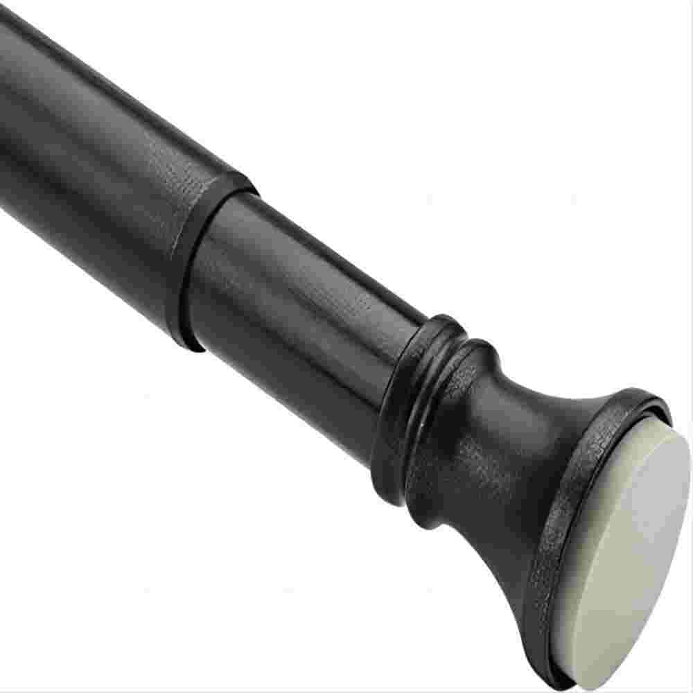 Spring Tension Shower Curtain Rod, 42-72 in. Rust-Resistance Shower Curtain
