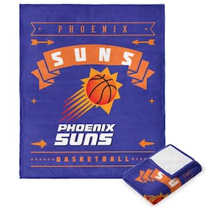NBA Hardwood Classic Suns Multicolor Polyester Silk Touch Throw Blanket