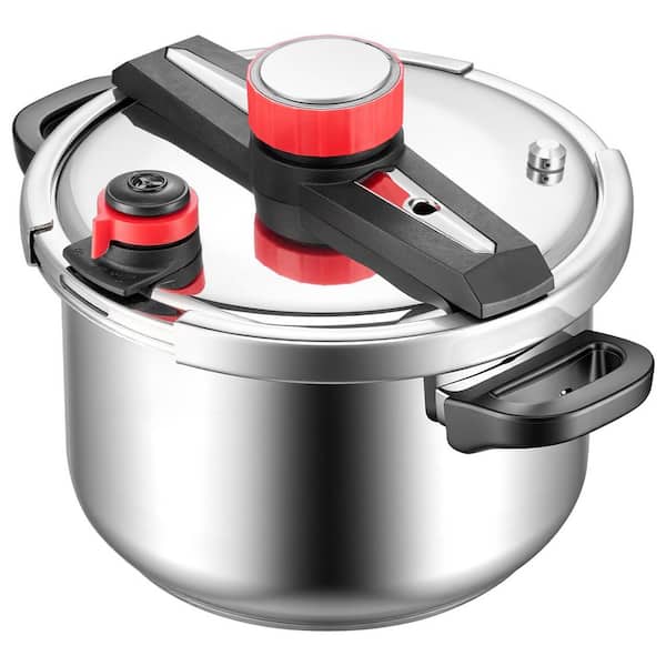 SKYSHALO Pressure Cooker Set 10 qt. Pressure Cooker Stainless
