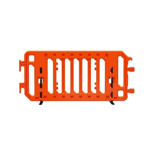 PLASTICADE Crowdcade Orange Deluxe Crowd Control Barricade