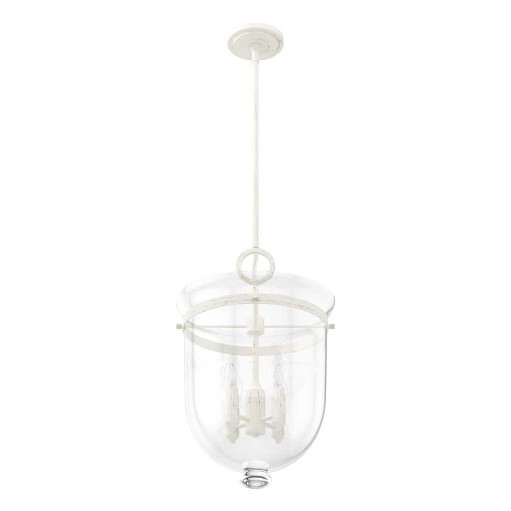 Belltown Timeless Rustic White 4-Light Urn Pendant