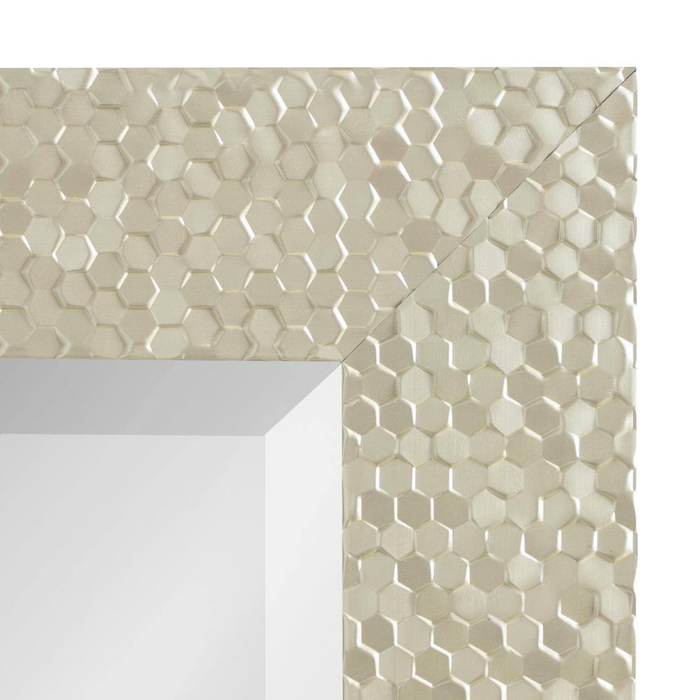 Gold Full Length Rectangular Bathroom Vanity Mirror