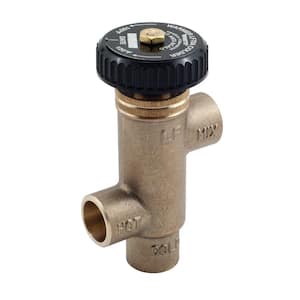 1/2 in. Lead-Free Brass SWT x SWT Tempering Valve