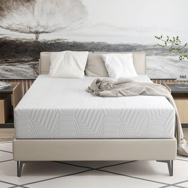 WONDER COMFORT 12 in. Medium Firm Memory Foam Tight Top Queen Mattress