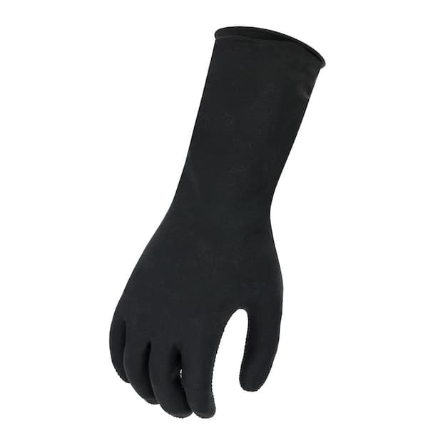 Black Long Cuff 20 mil Reusable Neoprene - S/M (3-Pair)