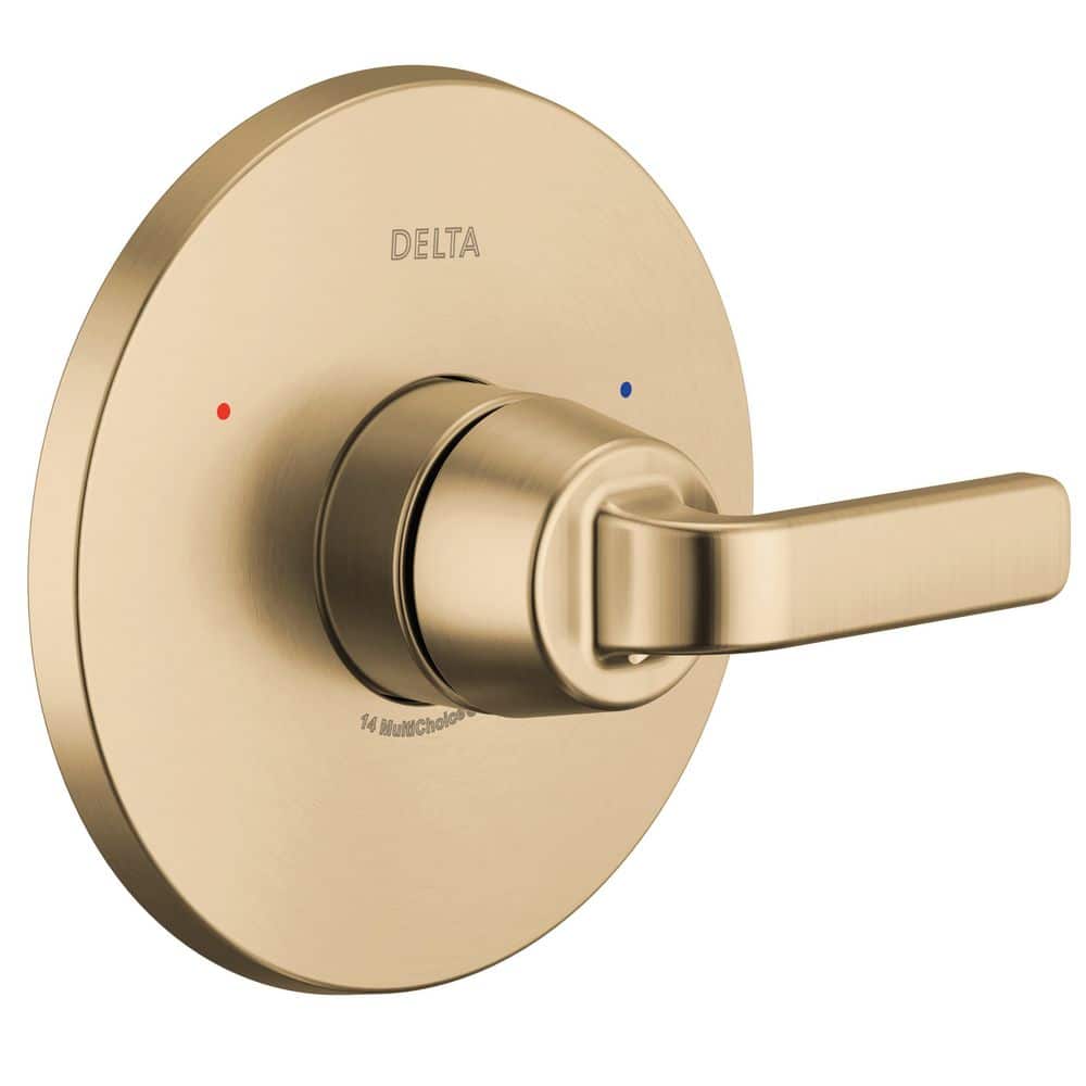 Delta Lineax Gold 1-Handle Valve Trim Kit in Champagne Bronze