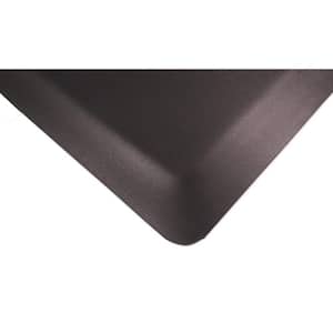 Rubber-Cal Corrugated Wide Rib 4 ft. x 8 ft. Black Rubber Flooring (32 sq.  ft.) 03_168_W_WR_08 - The Home Depot