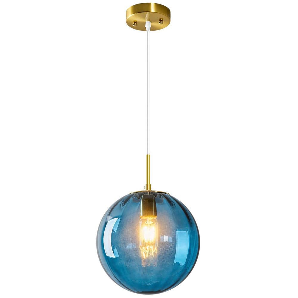 Home Lighting 40-Watt 1-Light GoldBlue-1Pack Globe Modern Pendant Lighting for Kitchen Island price history on PriceWatchPro