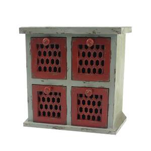 Mariana 12.75 in. Multi-Color Wood Table Top