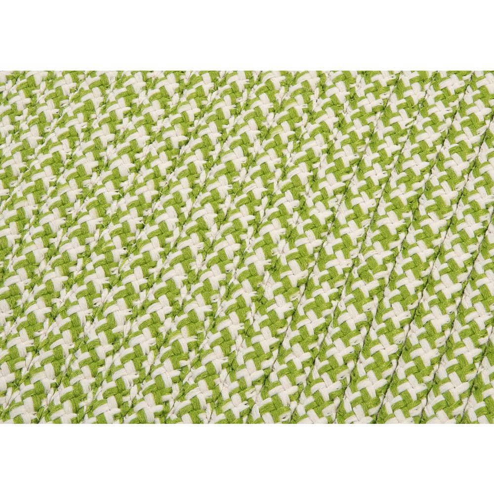 Handmade Braided Blue Synthetic 4' x 6' Reversible Area Rug
