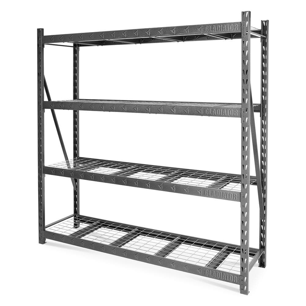 Gladiator 90" x 90" Heavy Duty Metal Garage Rack with Adjustable Shelves