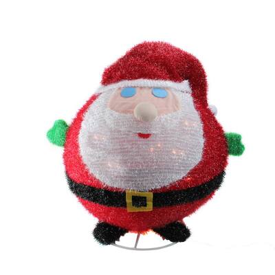 Santa - Christmas Yard Decorations - Outdoor Christmas Decorations - The Home Depot