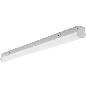 96 in. 1,000-Watt Equivalent Commercial Residential 5000K Dimmable 9825 Lumens Integrated LED White Strip Light Fixture