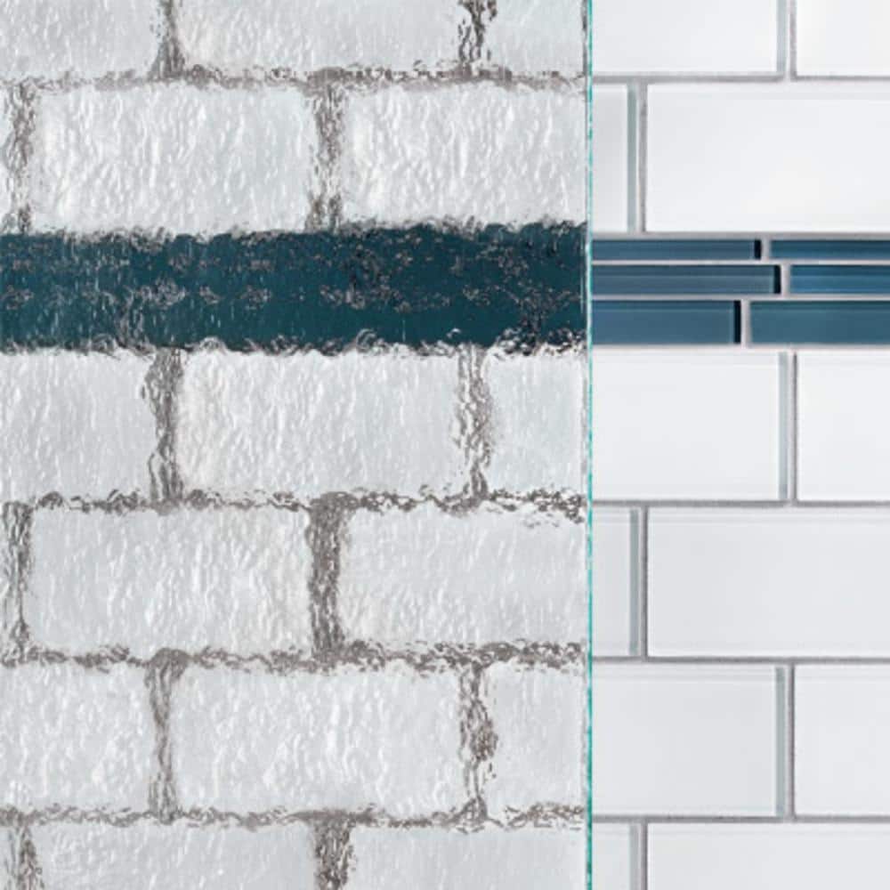 Deluxe 71.5" High x 47" Wide Chrome Framed Sliding Shower Door