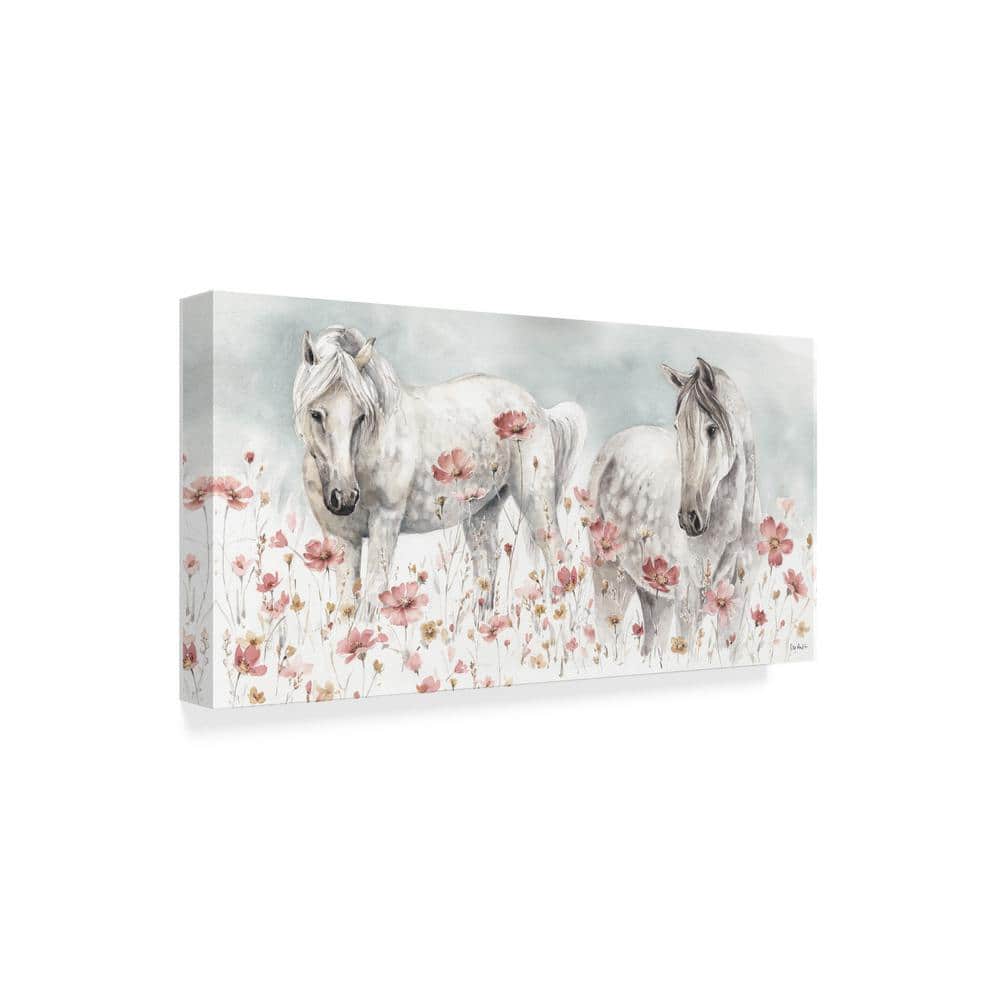 Lisa Audit Wild Horses III Wrapped Canvas Art Print, 12x24 Inches