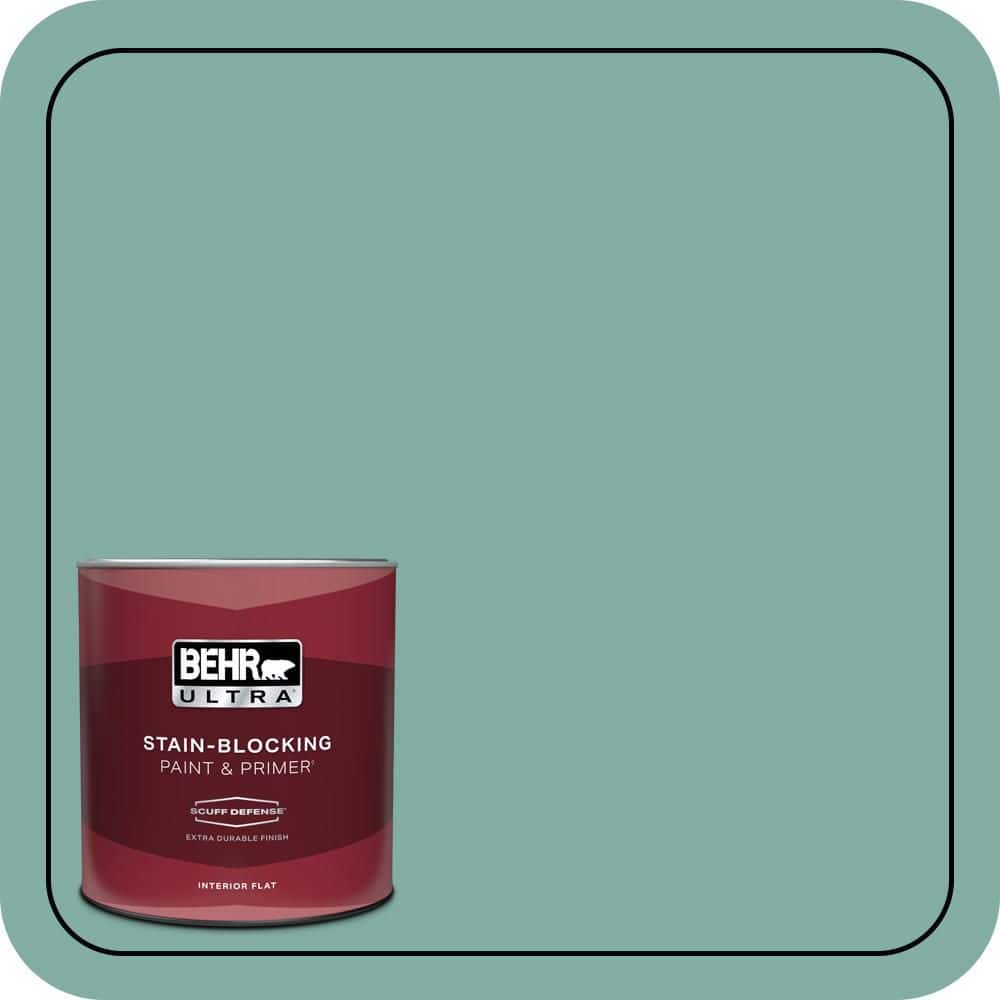1 qt. #M440-4 Summer Dragonfly Extra Durable Flat Interior Paint & Primer price history on PriceWatchPro