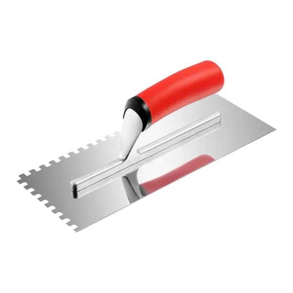 10.9 in. x 4.4 in. Tile Tools Stainless Steel Flat Finishing Trowel Concrete