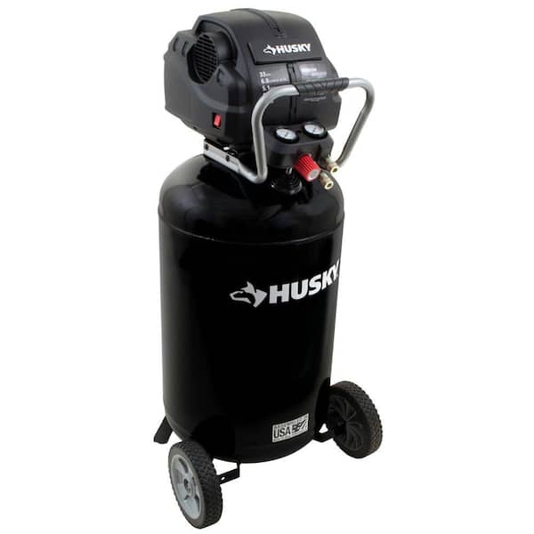 Husky 33 Gal. Quiet Portable Electric Air Compressor