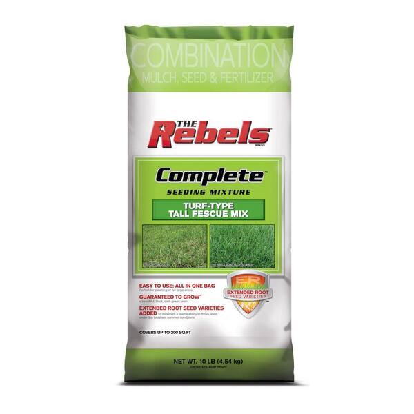 The Rebels Complete 10 lbs. Tall Fescue Seed Mix withh Mulch, Grass Seed, and Fertilizer