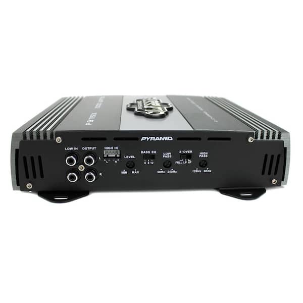 Mini Car Stereo Amplifier - 400W Dual Channel High Power Audio Sound Auto  Small Speaker Amp (No charger included)