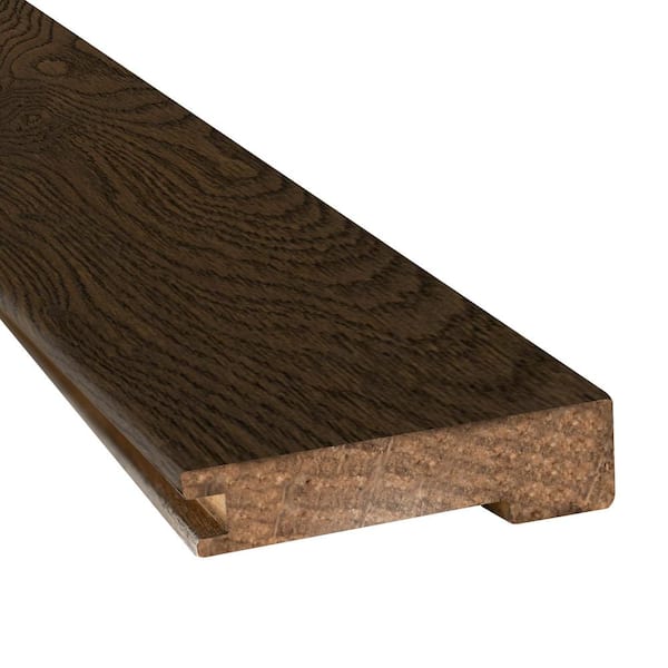 Baker Cove 3 in. T x 0.63 in. W x 78 in. L Engineered Hardwood Flush Stair Nose Eased Edge Large Molding