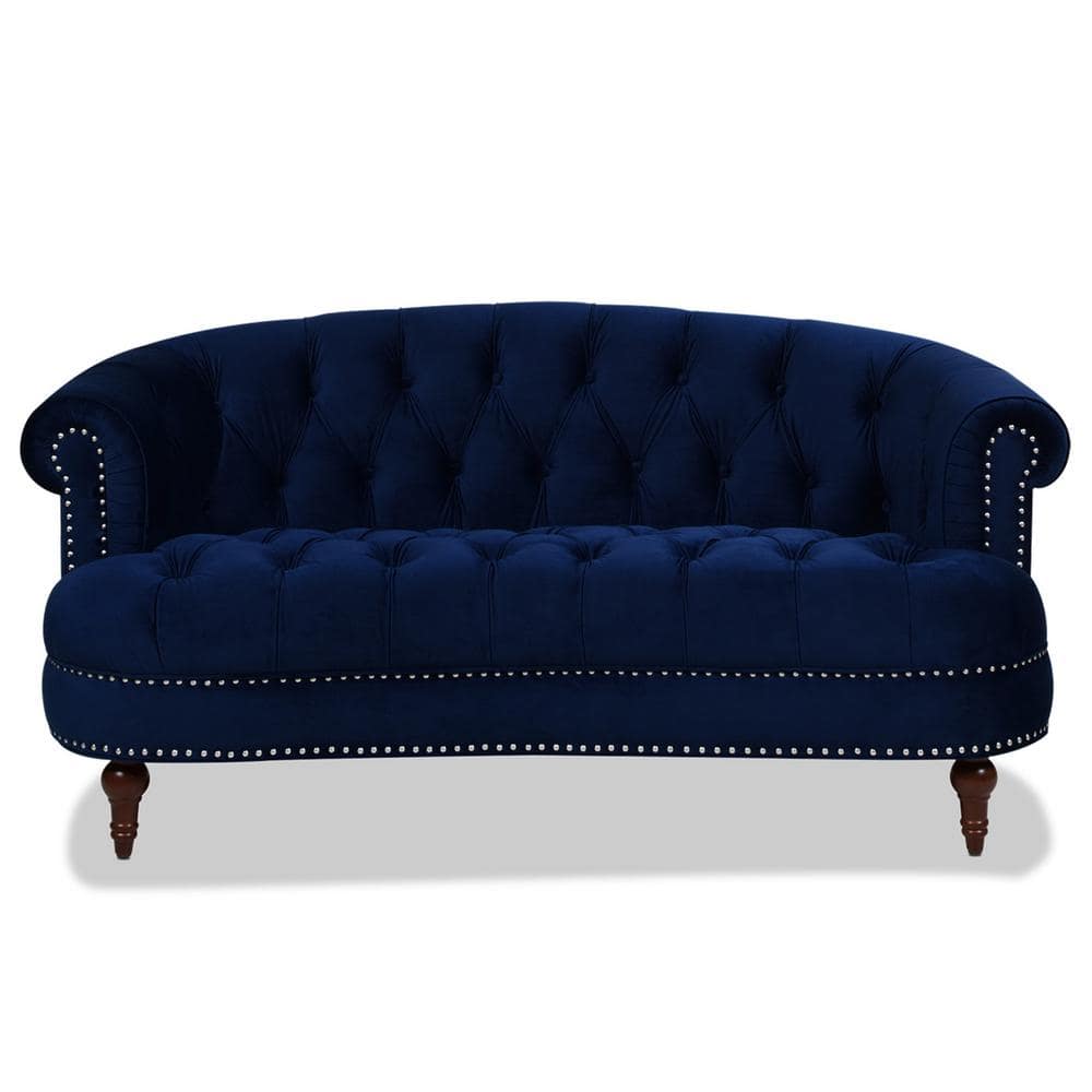 UPC 789261062407 product image for La Rosa 69 in. Victorian Chesterfield Traditional Glam Performance Velvet Tufted | upcitemdb.com