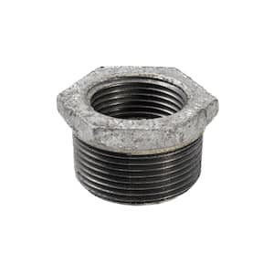 1-1/4 in. x 1 in. Galvanized Malleable Iron MPT x FPT Hex Bushing Fitting