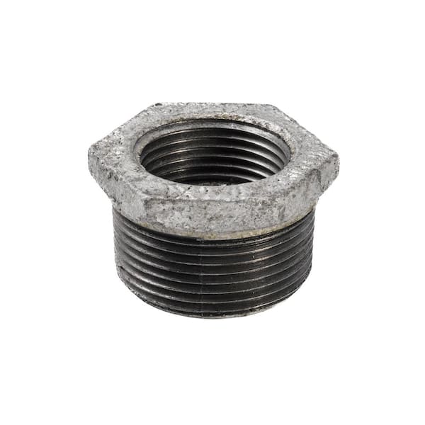 1-1/4 in. x 1 in. Galvanized Malleable Iron MPT x FPT Hex Bushing Fitting