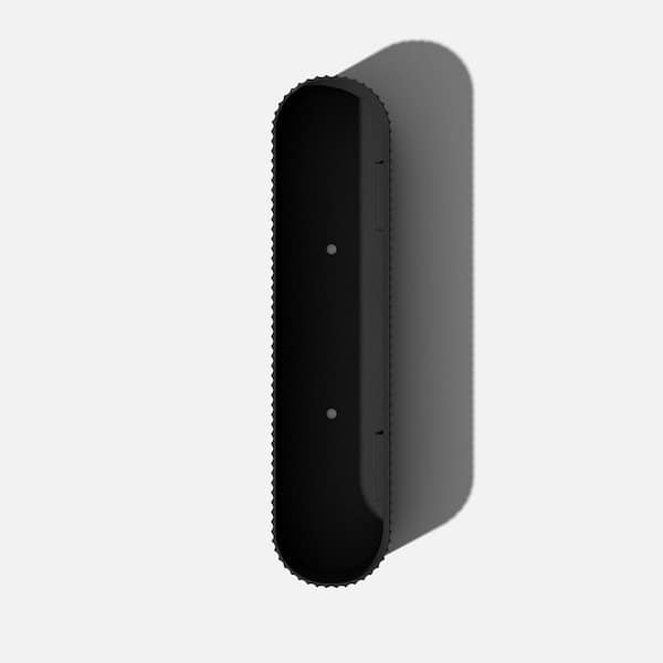 Veradek Demi Extra Large Black Plastic Rectangular Windox Box