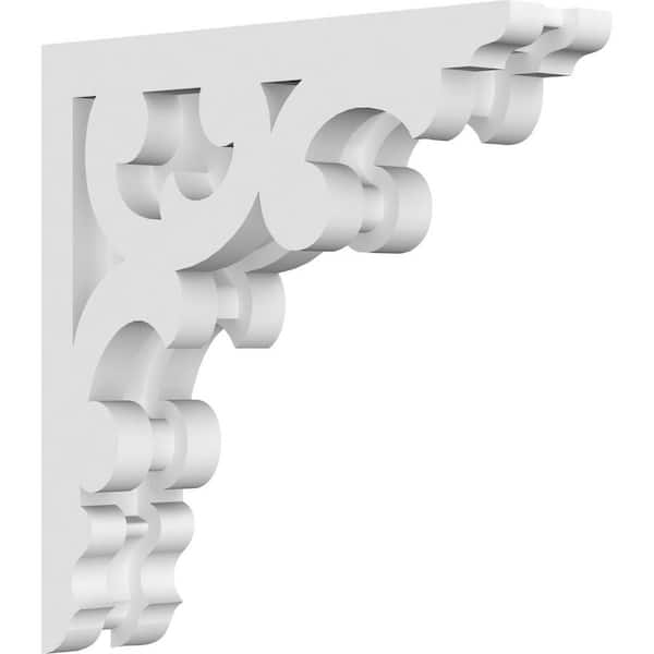 Ekena Millwork Vienna 1.5 in. W x 8 in. H x 8 in. D Signature Urethane Polyurethane Corbel