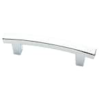 Pierce 3 in. (76 mm) Center-to-Center Polished Chrome Drawer Pull