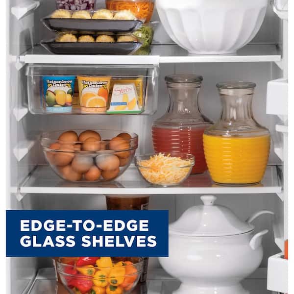GTE16DTNRWW GE ®ENERGY STAR® 15.6 Cu. Ft. Top-Freezer Refrigerator