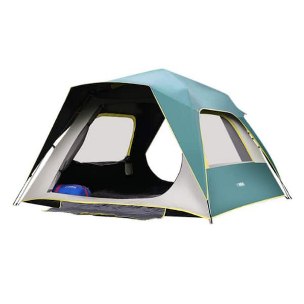 NOVO Explorer Tent Outdoor Automatic Speed Open Thickening Waterproof Camping, 4-6 People