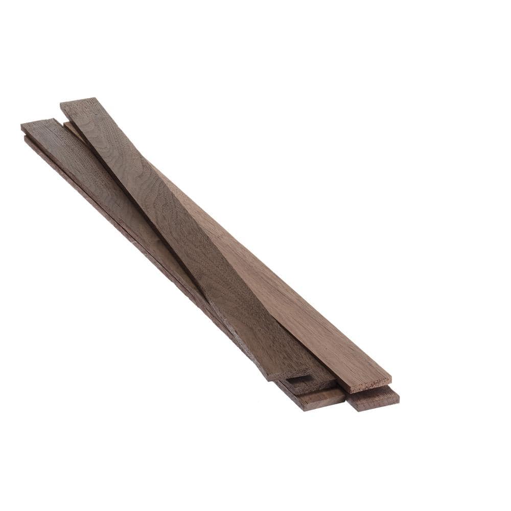 1/4 in. x 1.5 in. x 4 ft. Walnut S4S Hardwood Hobby Board (5-Pack) price history on PriceWatchPro