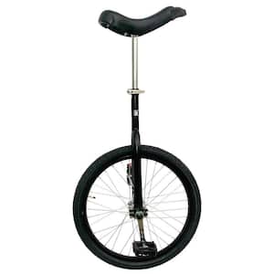 Matte Black 20 in. Unicycle with Alloy Rim