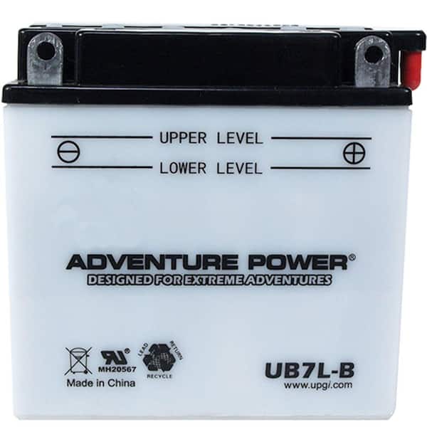 UPG Conventional Wet Pack 12-Volt 8 Ah Capacity F Terminal Battery