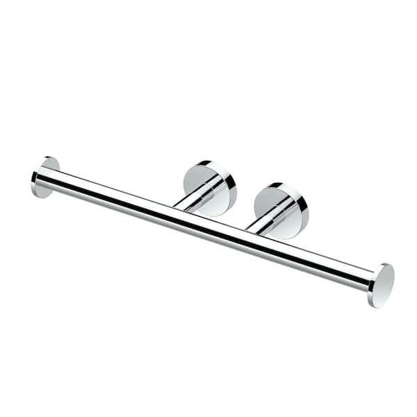 Gatco Glam Double Toilet Paper Holder in Chrome