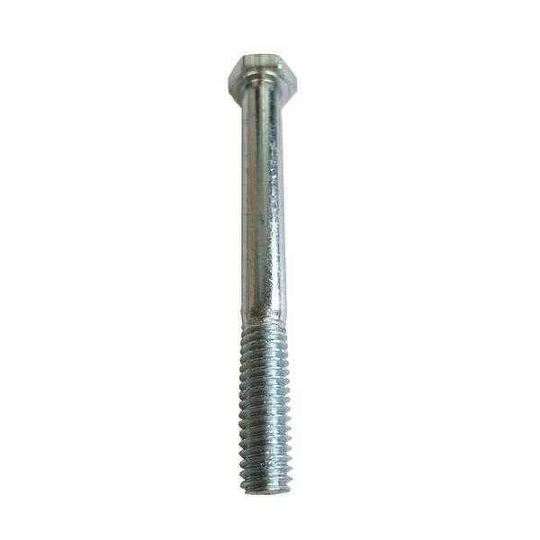 Robtec 1/4 in. x 4 in. Zinc-Plated Grade 5 Hex Bolt (10-Pack)