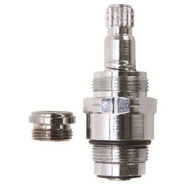 BrassCraft Lead Free Left Hand Chrome Stem with Seat