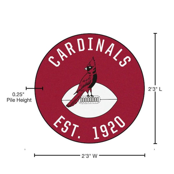 Arizona Cardinals NFL Vintage Roundel Rug