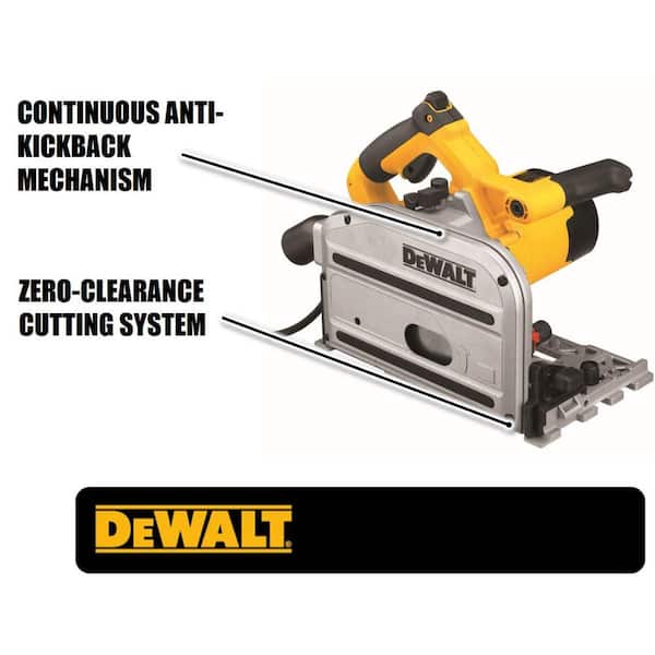DEWALT Circular Saw, 6-1/2-Inch, TrackSaw Kit (DWS520K)