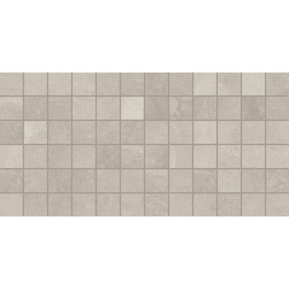 North Lake Ultra Light Gray 12 in. x 24 in. Glazed Ceramic Mosaic Tile (24 sq. ft./Case) price history on PriceWatchPro