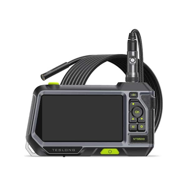 NTS500 Triple Lens Inspection Camera 3500 mAh Battery, 3 m (9.8 ft) Probe, 7.9 mm (0.31 in) Diameter Sewer Camera
