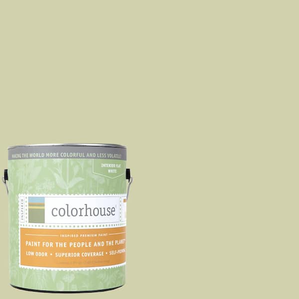 Colorhouse 1 gal. Leaf .01 Flat Interior Paint