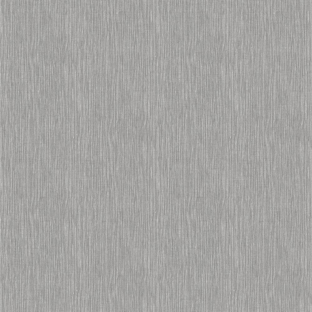 Absolutely Chic Metallic Grey Hessian Effect Textured Vinyl Non-Woven Non-P