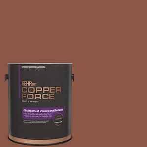 1 gal. #S180-7 True Copper Eggshell Enamel Virucidal and Antibacterial Interior Paint & Primer