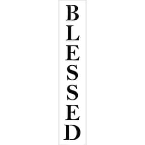 Blessed Tall Sign Stencil