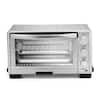 Cuisinart 6-Slice Silver Toaster Oven Broiler TOB-1010 - The Home Depot