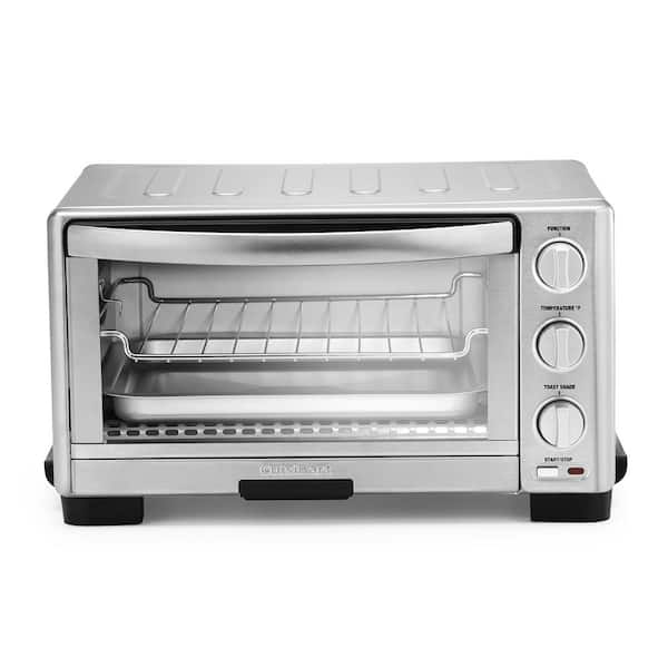 Cuisinart 1800 W 6-Slice Stainless Steel Toaster Oven Broiler